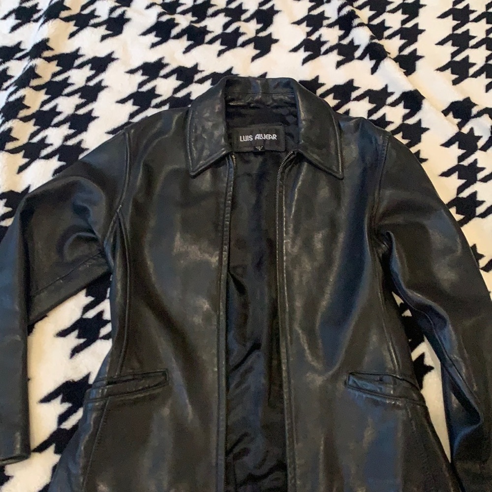 Luis Alvear Leather Jacket
